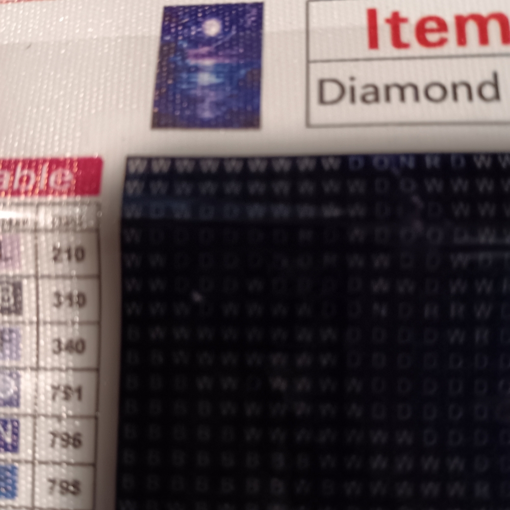 Moonlit Ocean Diamond Painting Kit 30x40 - Picture 3 of 5